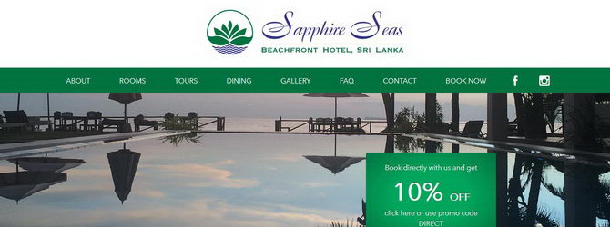 Sapphire Seas Beachfront Hotel